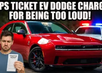 POLICE TICKET DODGE DAYTONA EV FOR LOUD EXHAUST, THIS IS HILARIOUS!