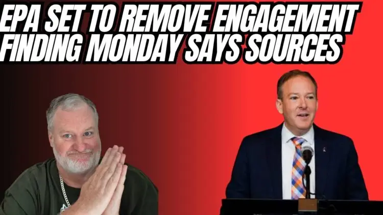 EPA Set To Remove Endangerment Finding On Monday Says Sources At Newsmax & WhiteHouse