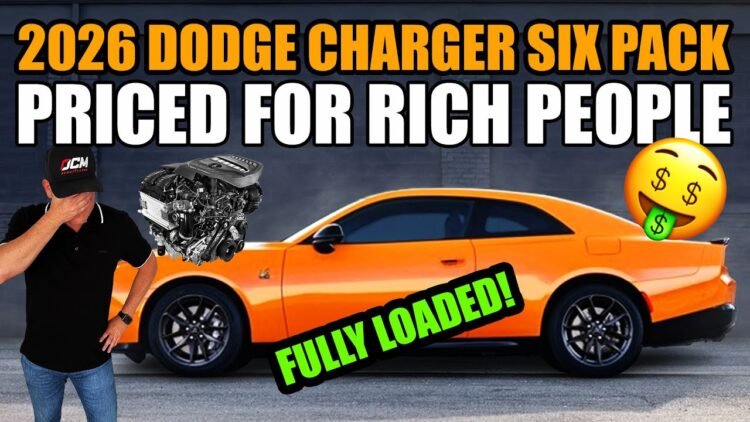 GOTTA BE RICH TO BUY A DODGE CHARGER SIXPACK OPTIONED…CRAZY