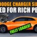 GOTTA BE RICH TO BUY A DODGE CHARGER SIXPACK OPTIONED…CRAZY