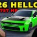 2026 Hellcats start at 750hp? Dodge HELD Back Because of CARB!