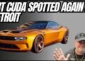 SRT CUDA Spotted Again In Detroit, When Can You Expect An Announcement
