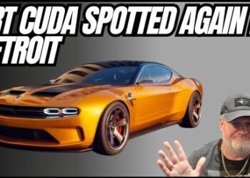 SRT CUDA Spotted Again In Detroit, When Can You Expect An Announcement