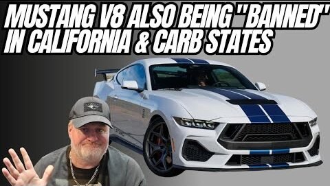 Mustang V8 Cars Soon To Be Banned In California Like Durango Hellcats, More To Come