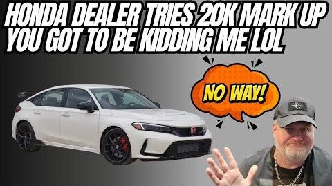 Honda Dealer In Fort Meyers Florida Is Next Level Dumb