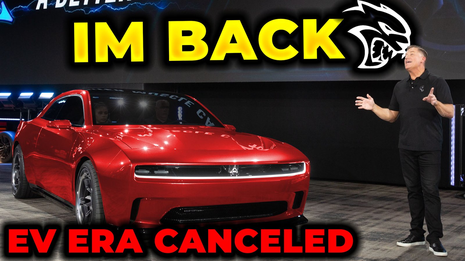 Charger Banshee EV CANCELED & Dodge IS ALL IN ON NEW HELLCAT V8 ERA!