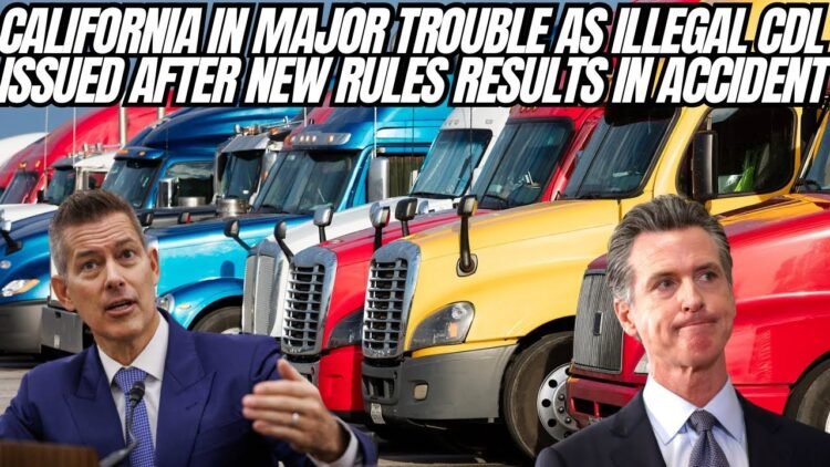 California In Major Trouble As Illegal CDL Driver Just Got License Last Week
