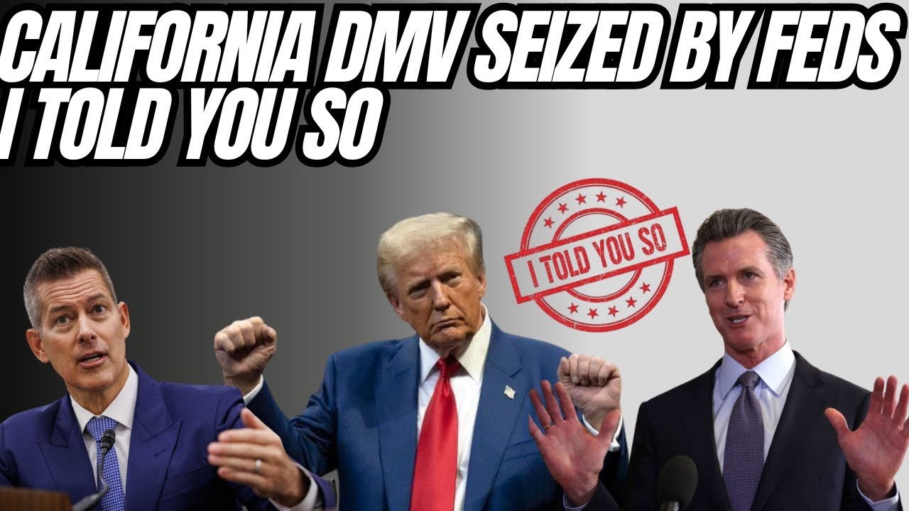 California DMV Taken Over By Feds USDOT Seizes Records. Licenses Suspended