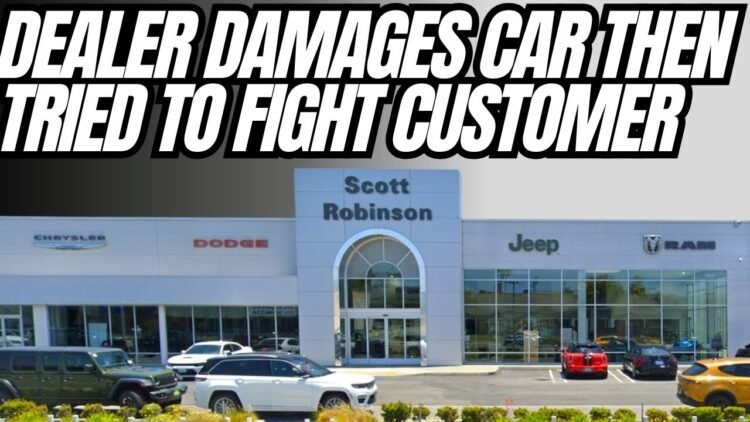 Customer Brings In Dodge Charger For Repairs Dealer Damages Car & Tried To Fight Him! Scott Robinson