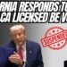 California Responds To Federal DOT It’s Not Good, Could California Licenses Be Void Outside Of CALI?