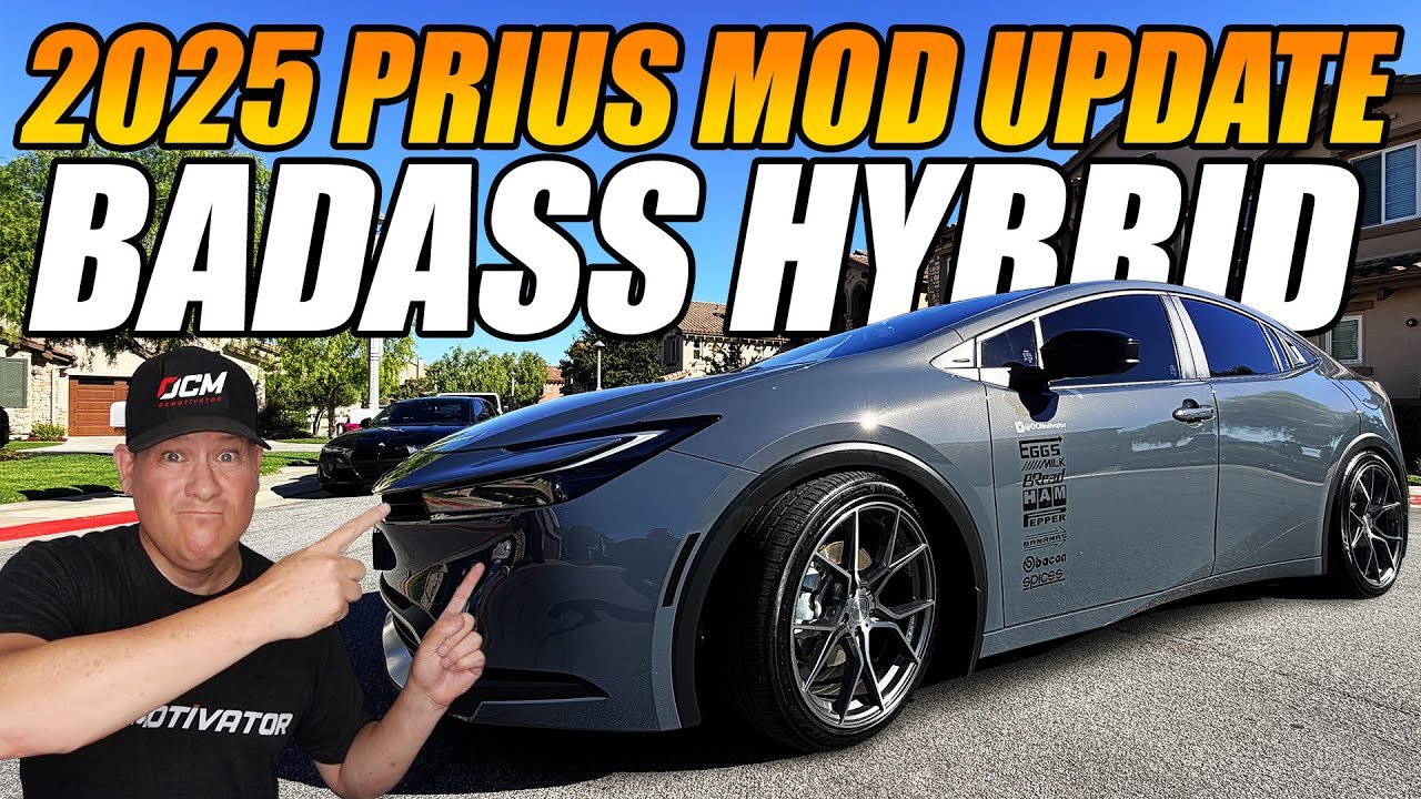 BADASS CUSTOM 2025 PRIUS UPDATE.. JDM HYBRID!