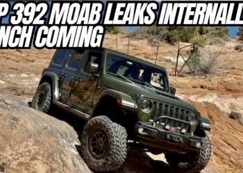 Jeep Weangler 392 MOAB Leaks