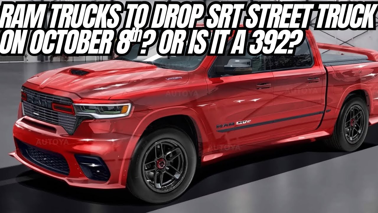 Ram Trucks Dropping Ram Street Truck October 8? Or Is It The 392?