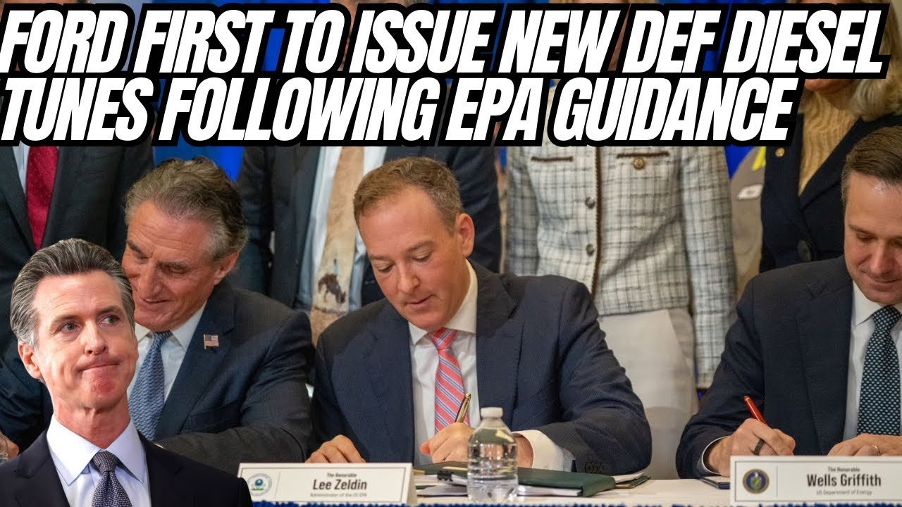 Ford First Manufacturer To Update Tunes On EPA DEF Diesel Guidance