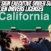President Trump To Sign Order Suspending California Drivers Licenses