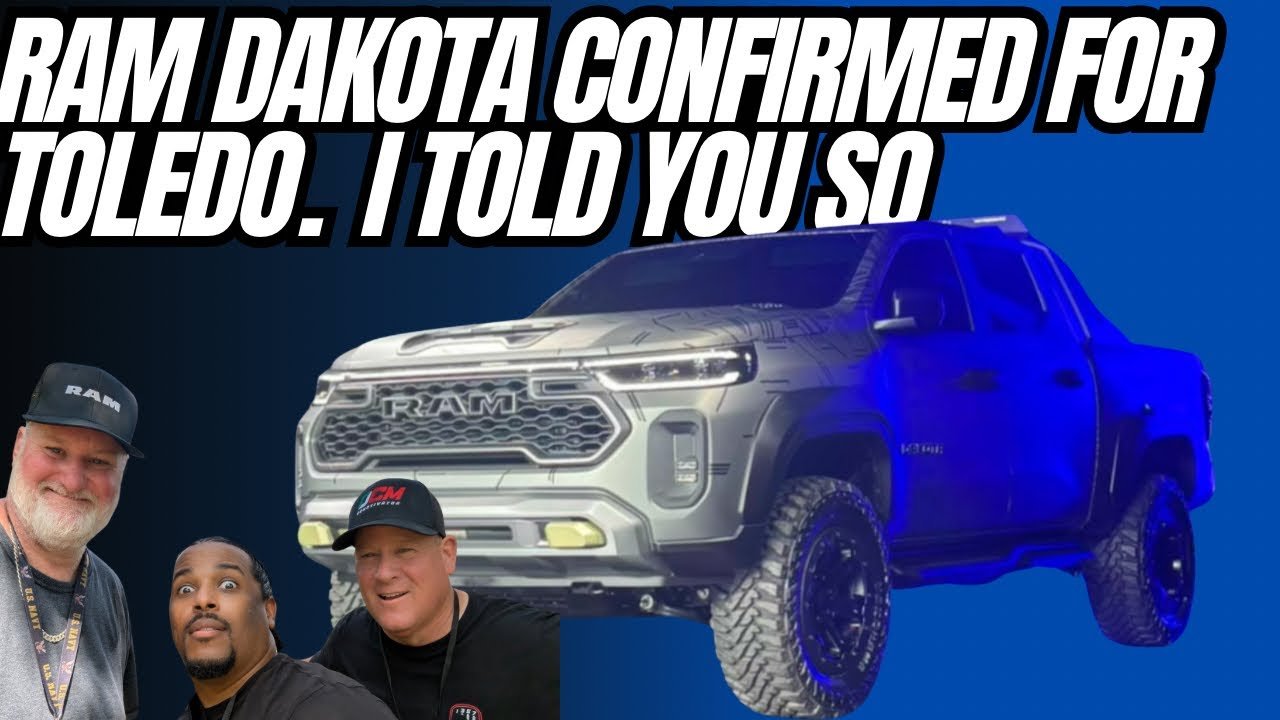 Stellantis Confirms Dakota To Be Built In Toledo I Told You So