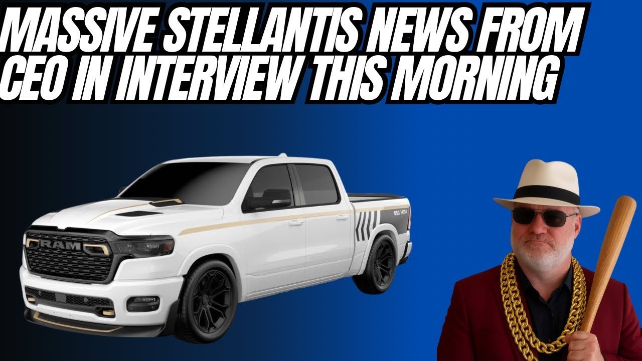 Massive Stellantis News CEO Talks To Media, Plants Closing?