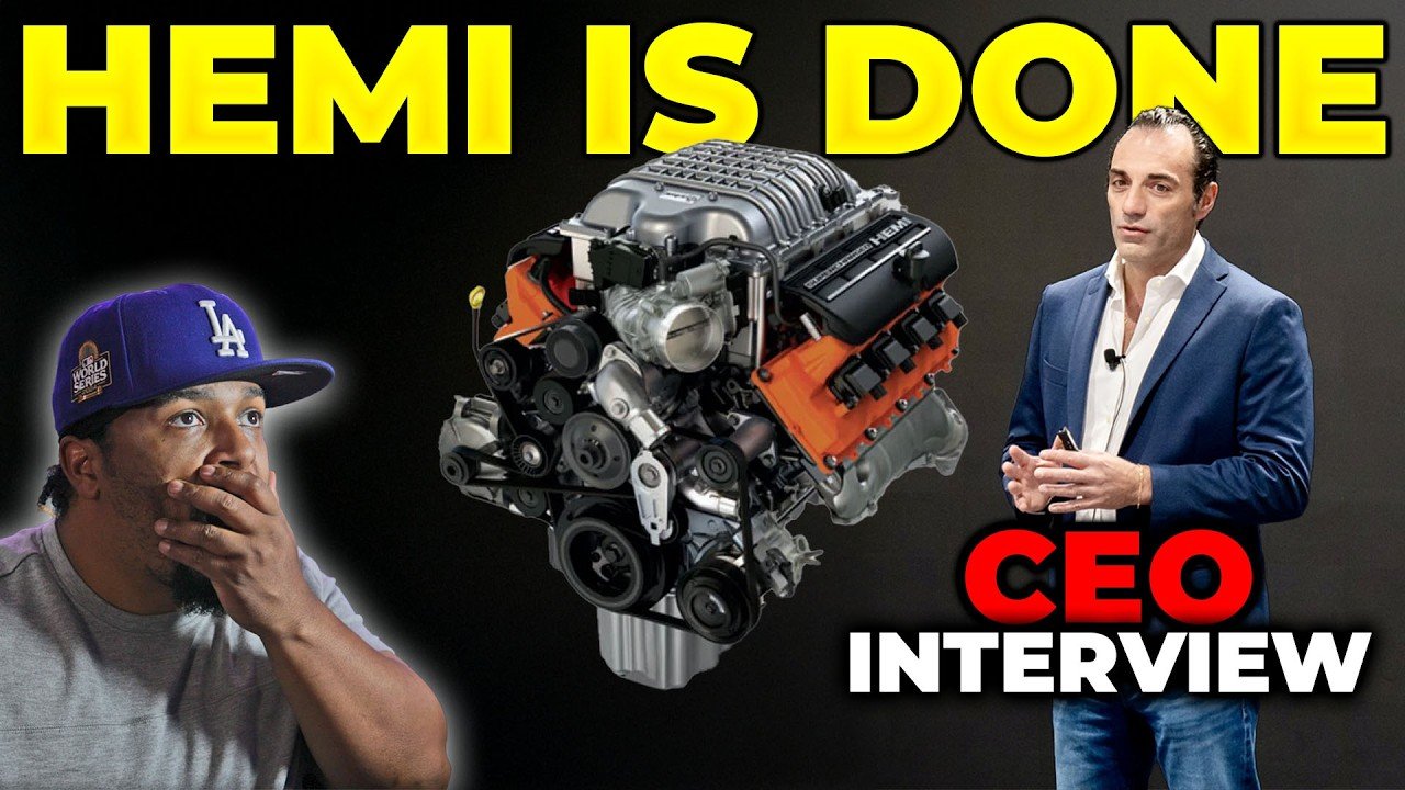 HEMI V8 ERA OVER! CEO Dodge Questions On Engine FUTURE!