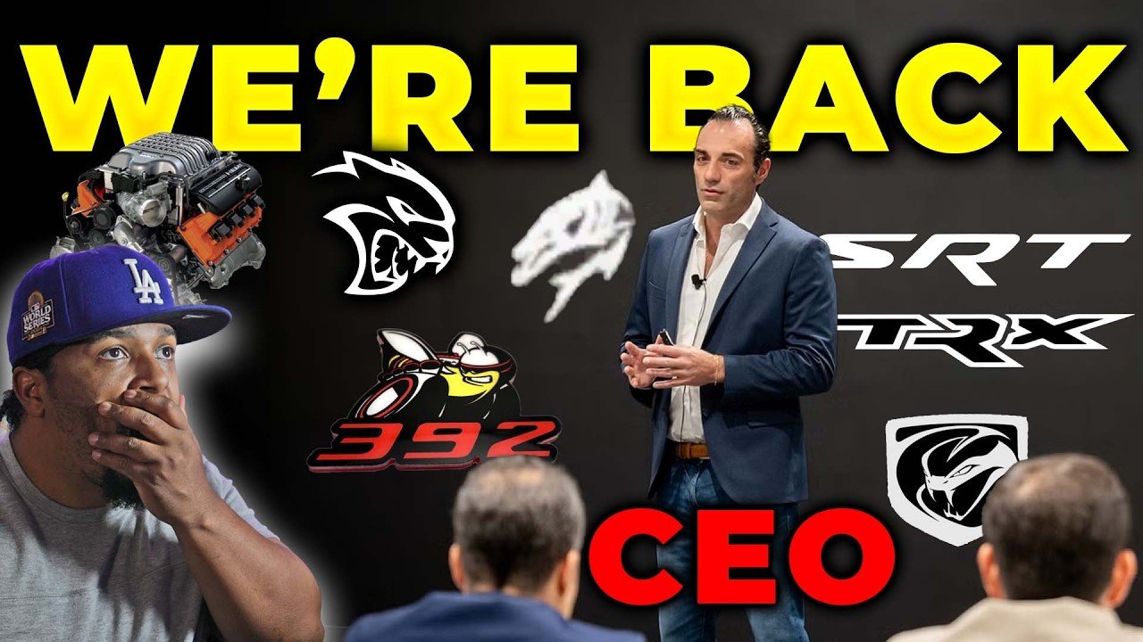 Secret Stellantis Town Hall LEAK: V8s, SRTs & New Models CONFIRMED?!