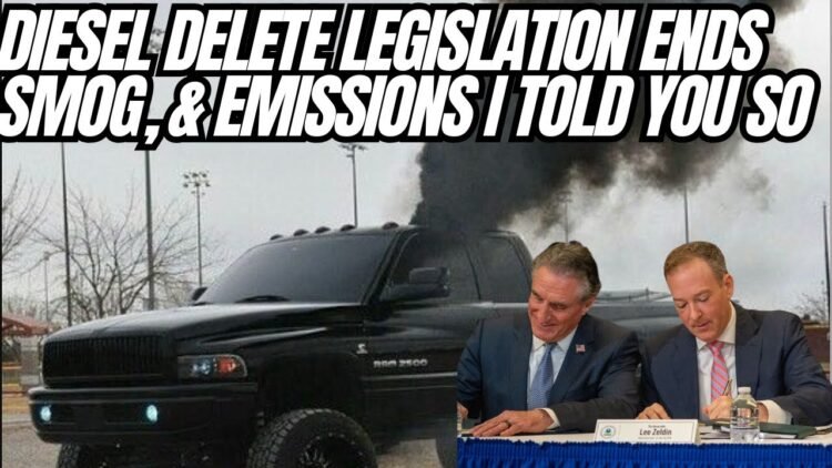 Diesel Delete Direct Legislation Making It LEGAL, End Of All Emissions & SMOG It’s Real!