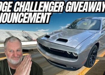 Dodge Challenger Giveaway Announcement