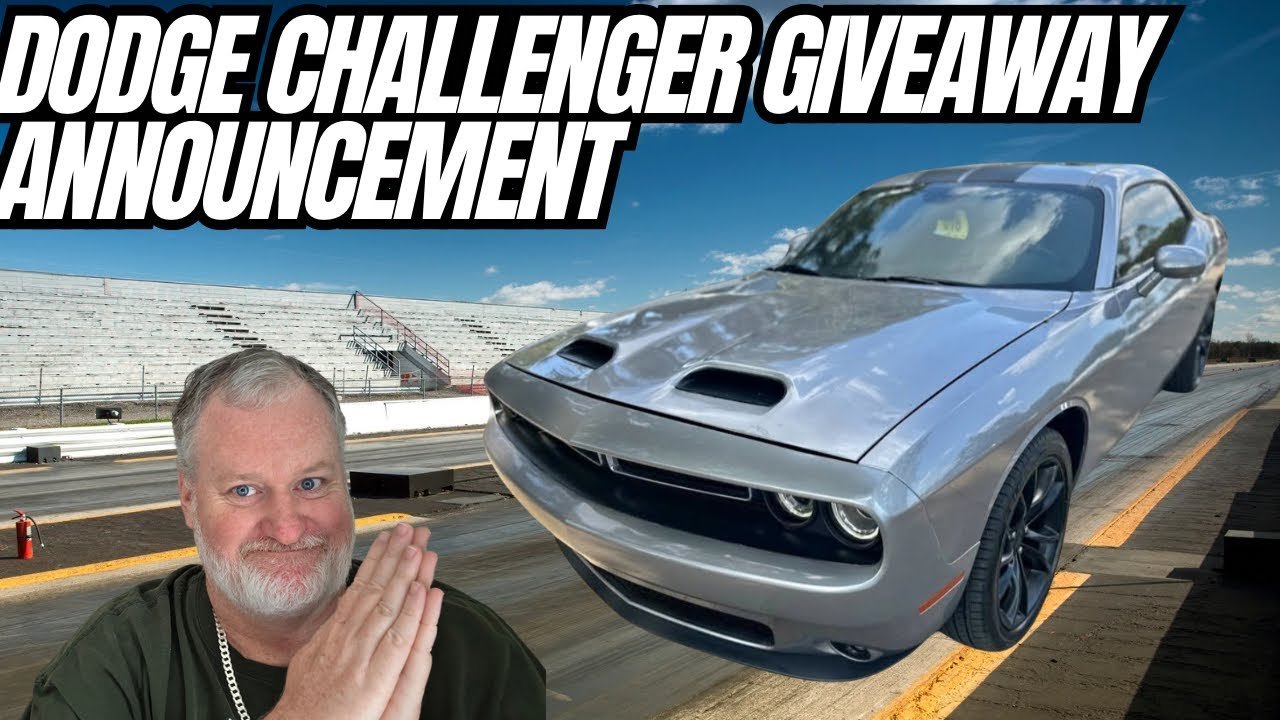 Dodge Challenger Giveaway Announcement