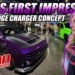 DODGE CHARGER CONCEPT AT SEMA! WIFE SHARES HER THOUGHTS TOO!