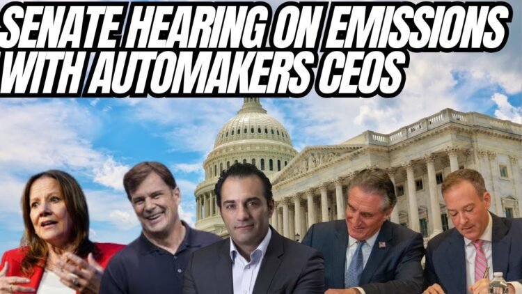 Senate Emissions Hearing Targets Ford, GM, Stellantis CEOs: Major Changes for Automotive Emissions on the Horizon