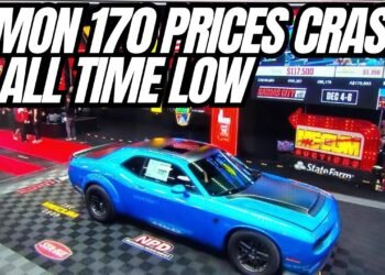 Dodge Demon and Demon 170 Prices Plummet to Record Lows at Auction