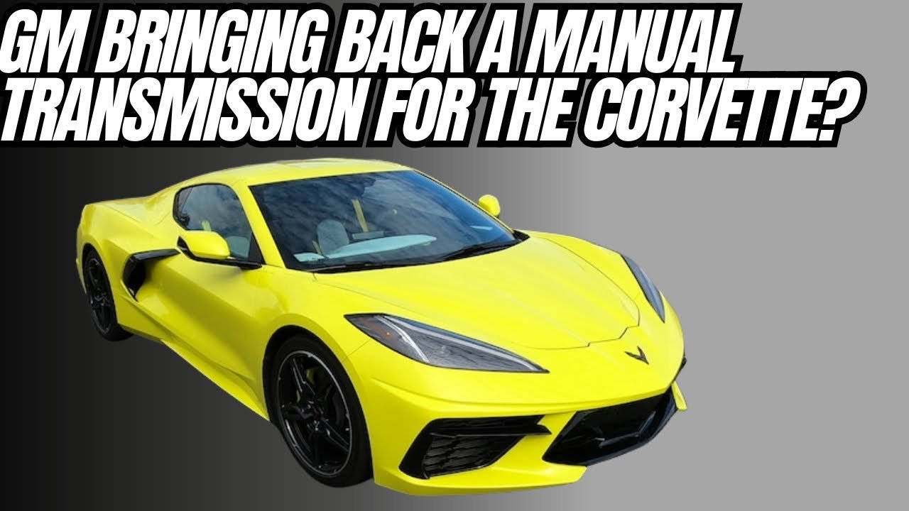 Corvette C8 to Bring Back Manual Transmission: A Win for Performance Car Enthusiasts