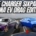 Dodge Charger Daytona EV vs SixPack Scat Pack: Drag Race Review and Track Impressions