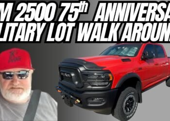 2021 Ram 2500 Power Wagon 75th Anniversary Highlights Military Lot Finds