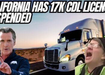 California Suspends 17,000 Commercial Driver’s Licenses Amid Federal Crackdown