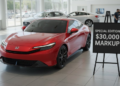 New Honda Prelude with a dealership markup