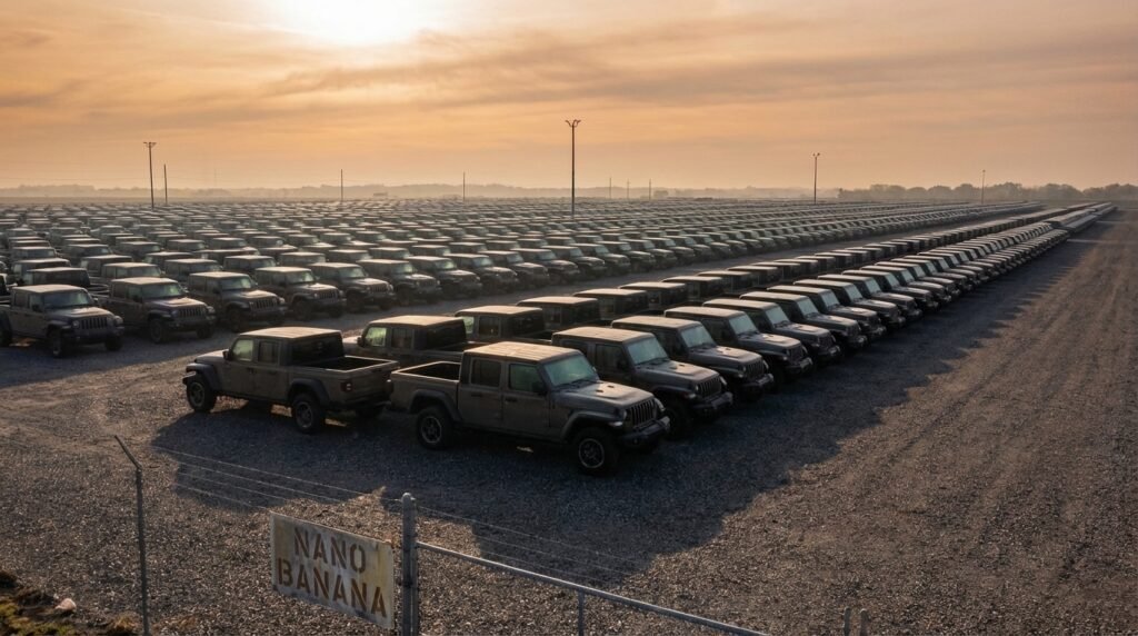 Unsold Pickups Signal Market Stall