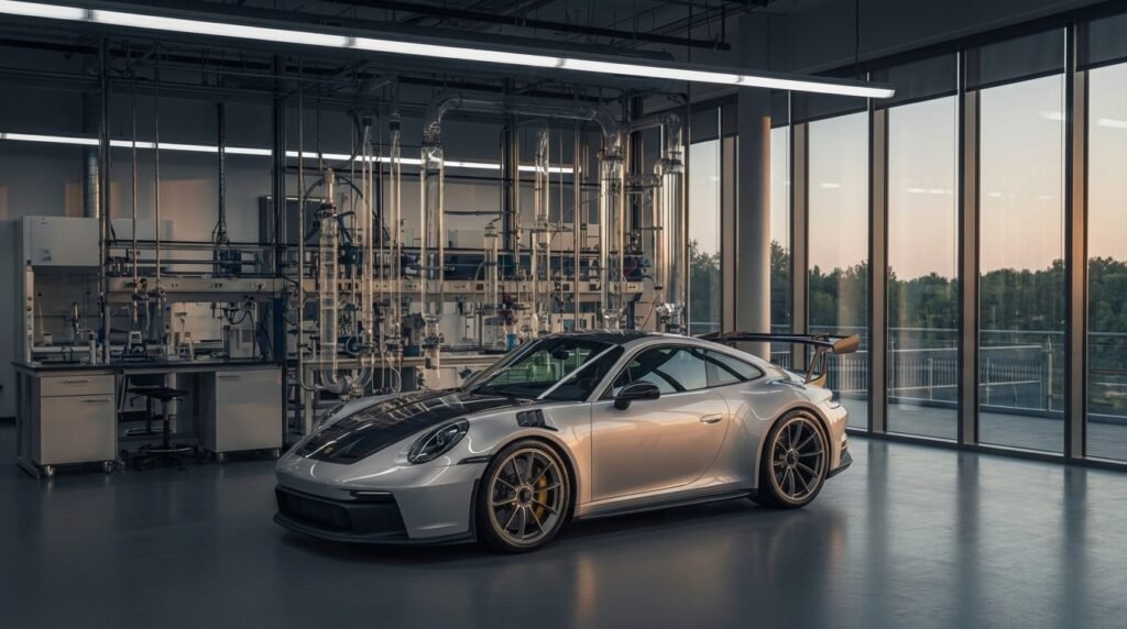 Porsche 911 GT3 RS: The Face of E-Fuel Technology