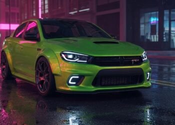 2026 Dodge Neon SRT Concept Render