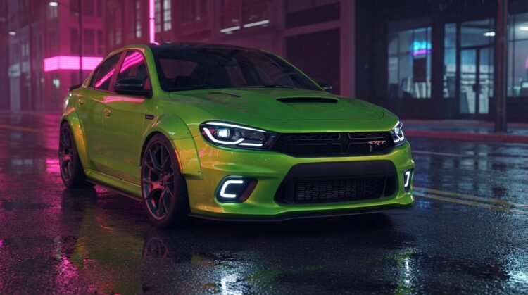2026 Dodge Neon SRT Concept Render