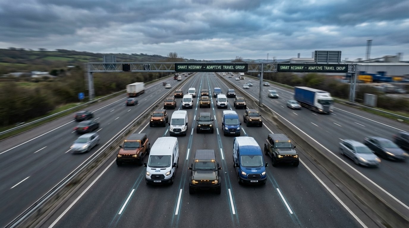 Ford Mixed-Fleet Adaptive Group Travel