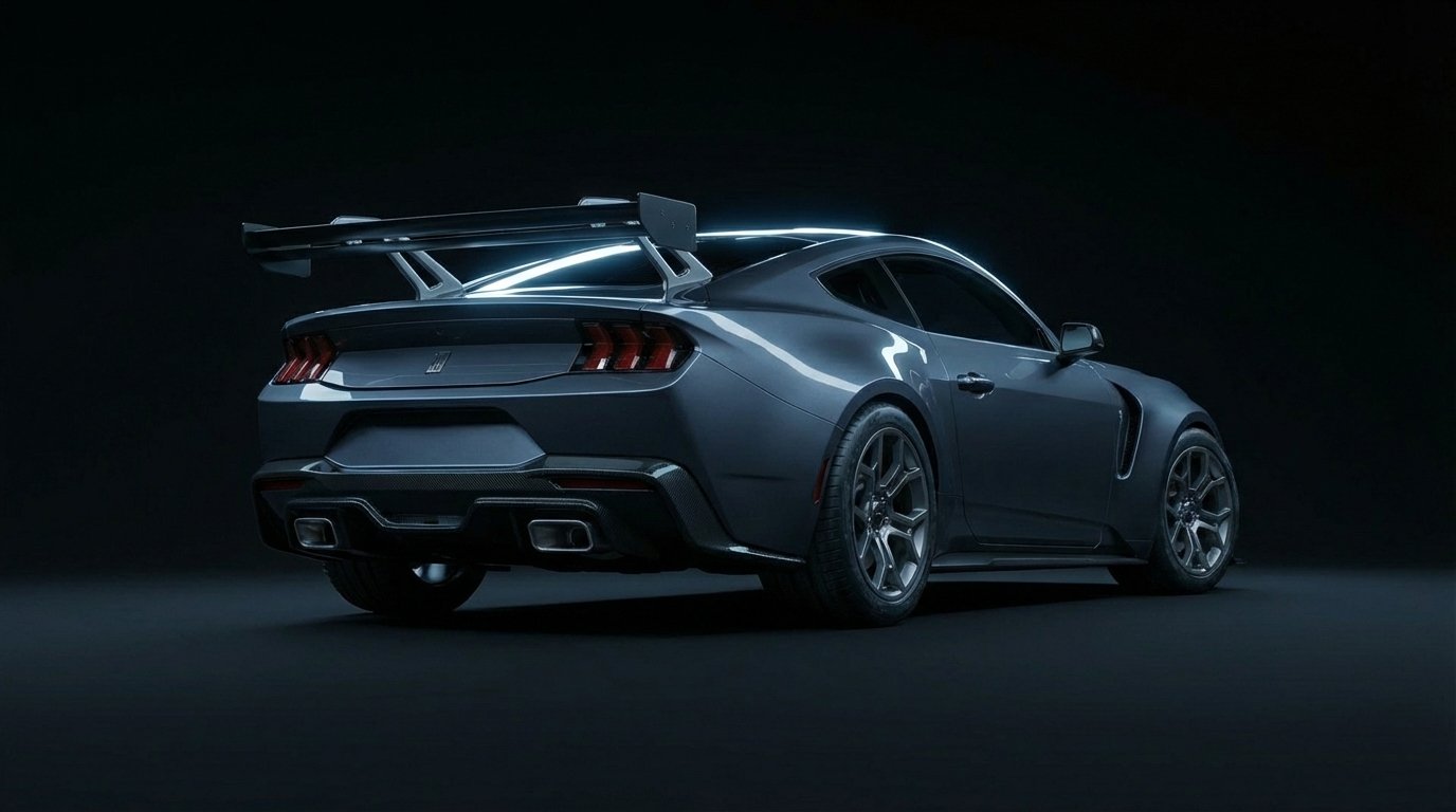 Ford Mustang GTD Carbon Fiber Specs and Titanium Exhaust