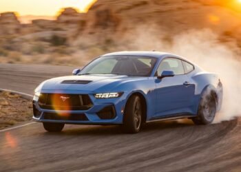 2025 Ford Mustang GT Drifting