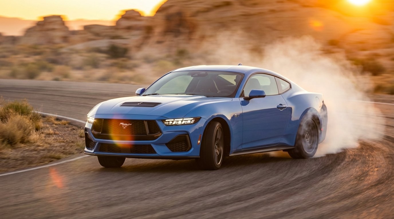 2025 Ford Mustang GT Drifting