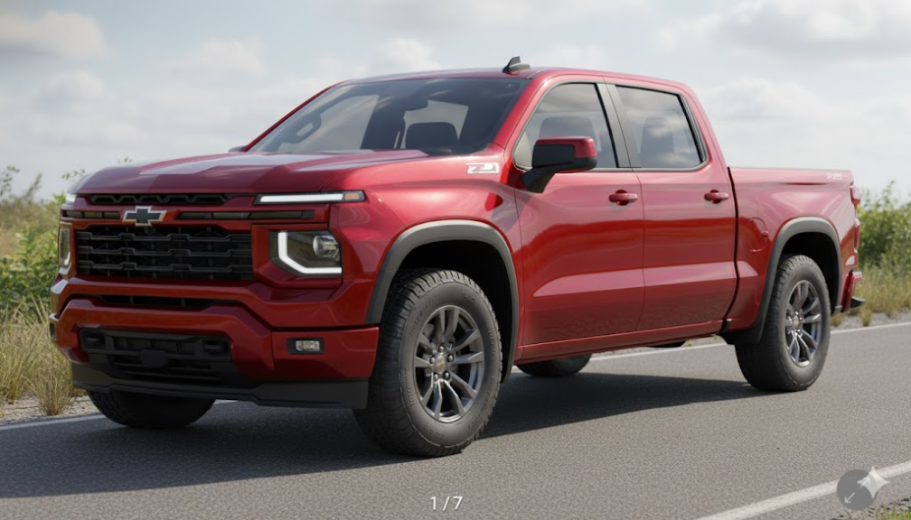 2027 Silverado new look