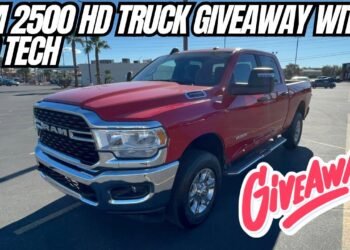 Win a 2024 Ram 2500 Big Horn Heavy Duty Truck in New Giveaway
