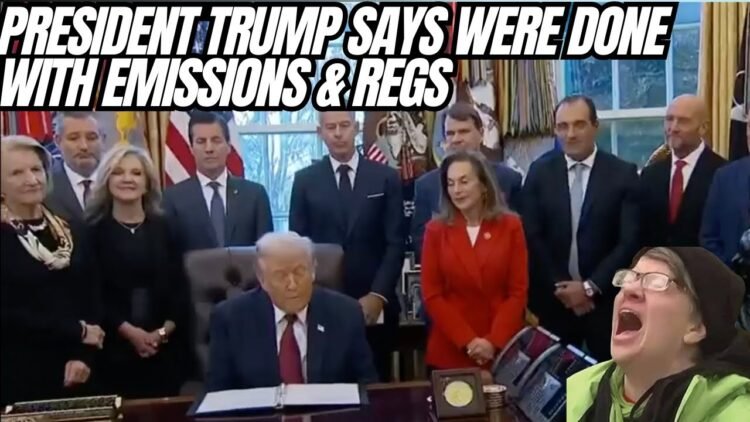 Trump Ends Emissions Regulations and CAFE Standards in Historic Move for Auto Industry