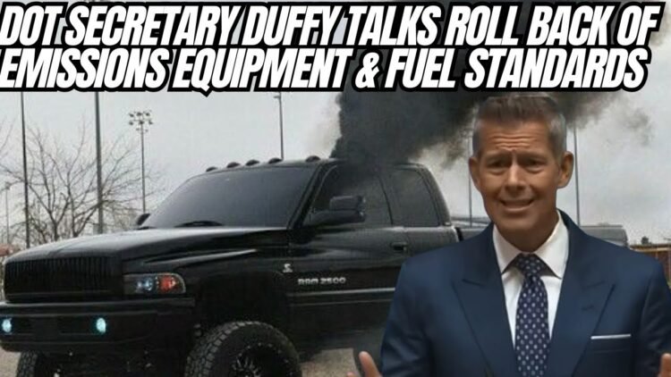 DOT Secretary Duffy Talks Rollback Of Emissions And Fuel Standards