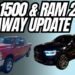 Ram 1500 and Ram 2500 Giveaway Update: Critical Weekend Deadline for 200X Entries