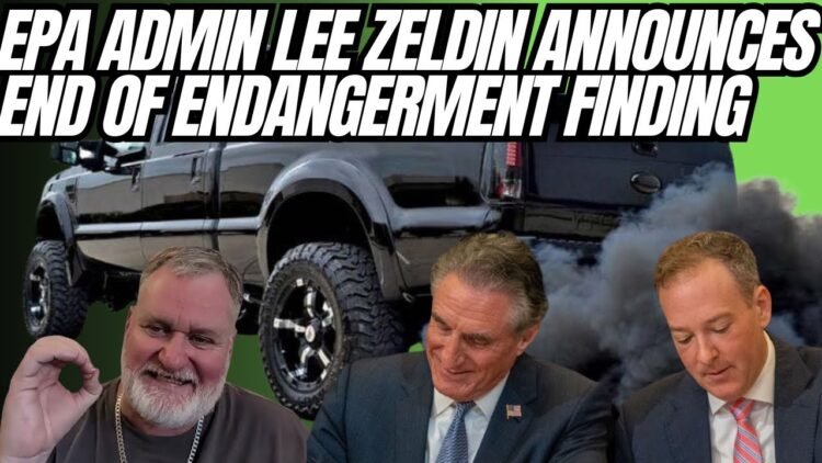 Lee Zeldin Confirms Endangerment Finding Repeal in Final Days: Massive Win for Dodge and Ram Performance
