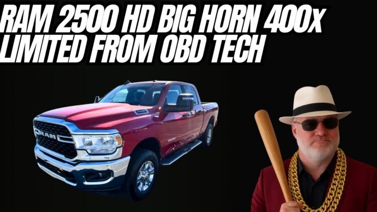 OBD Tech Launches Limited 400X Entries for Ram 2500 Big Horn Giveaway