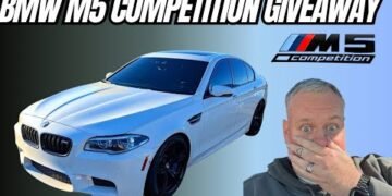 BMW M5 Competition Giveaway